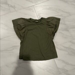 Old Navy Olive Green Short Sleeve Tee